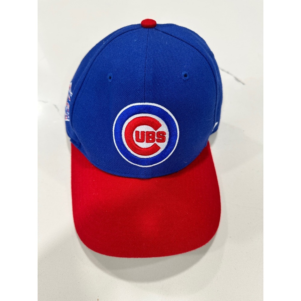 47 Brand Chicago Cubs Hat Adjustable Baseball Cap MLB Red Blue